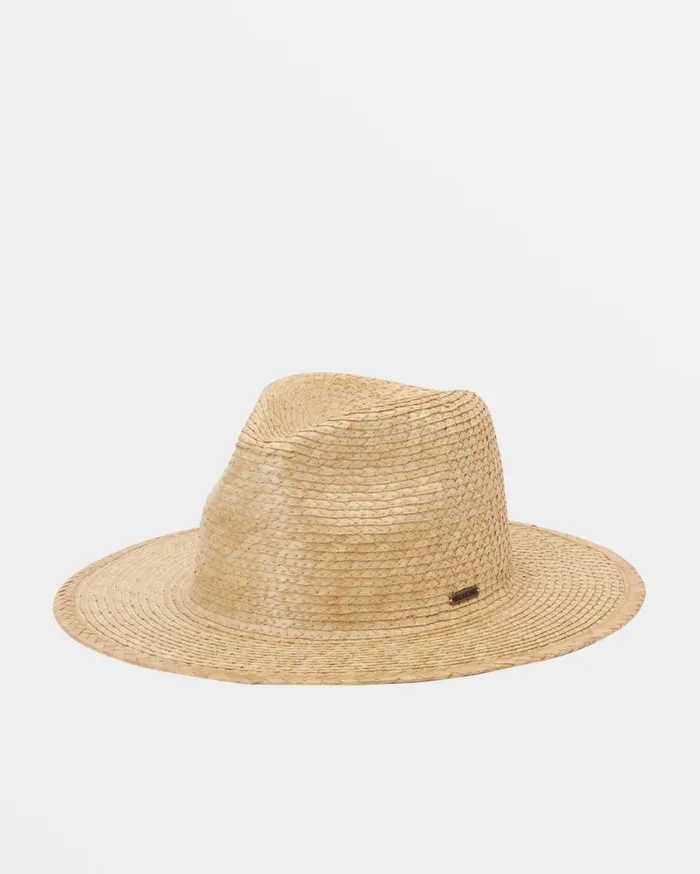 Billabong Seafaring Straw Hat Natural Womens Beach Accessories Billabong Seafaring Straw Hat Natural Womens Beach Accessories