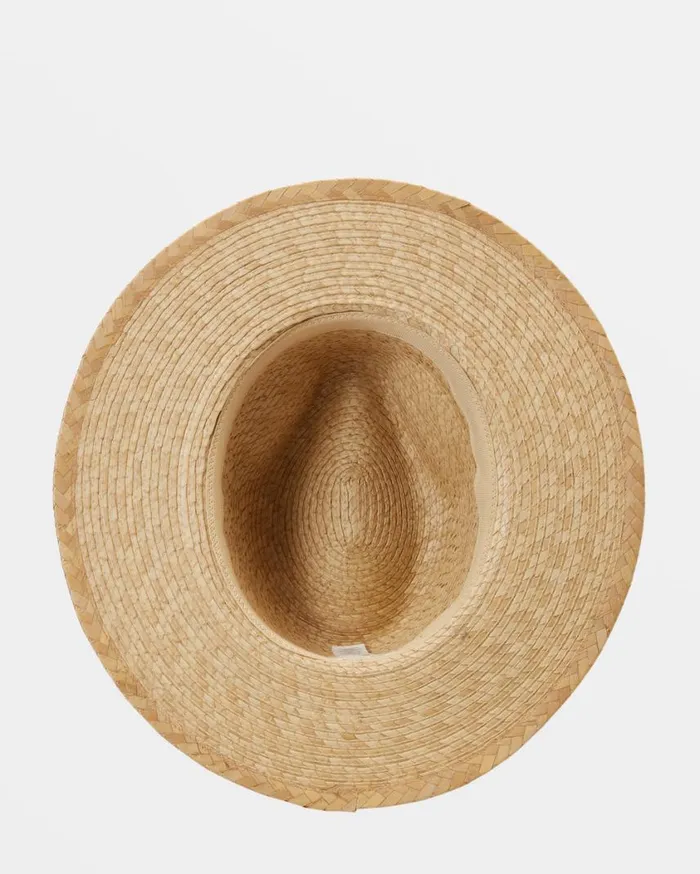 Billabong Seafaring Straw Hat Natural Womens Beach Accessories Billabong Seafaring Straw Hat Natural Womens Beach Accessories