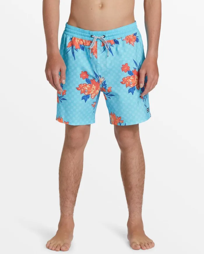 Billabong Sundays Layback 17034 Elastic Waist Shorts Bay Blue Mens Short Length 16034 8211 175034 Billabong Sundays Layback 17034 Elastic Waist Shorts Bay Blue Mens Short Length 16034 8211 175034