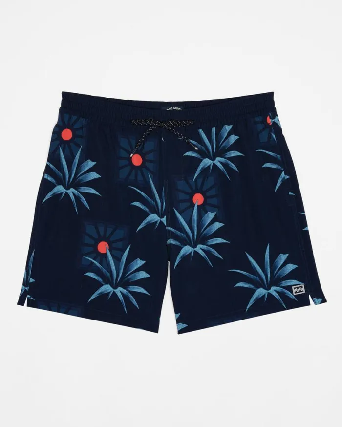 Billabong Sundays Layback 17034 Elastic Waist Shorts Midnight Mens Layback Boardshorts Billabong Sundays Layback 17034 Elastic Waist Shorts Midnight Mens Layback Boardshorts