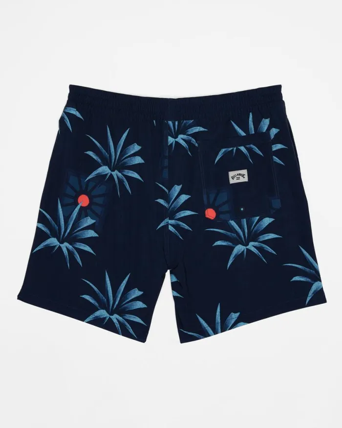 Billabong Sundays Layback 17034 Elastic Waist Shorts Midnight Mens Layback Boardshorts Billabong Sundays Layback 17034 Elastic Waist Shorts Midnight Mens Layback Boardshorts