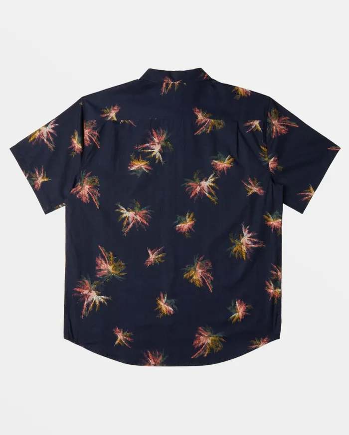 Billabong Sundays Mini Short Sleeve Shirt Dusty Navy Mens Shirts