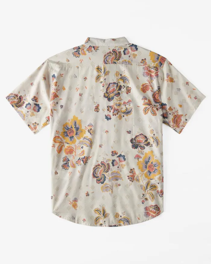 Billabong Sundays Short Sleeve Shirt Taupe Mens Shirts Billabong Sundays Short Sleeve Shirt Taupe Mens Shirts