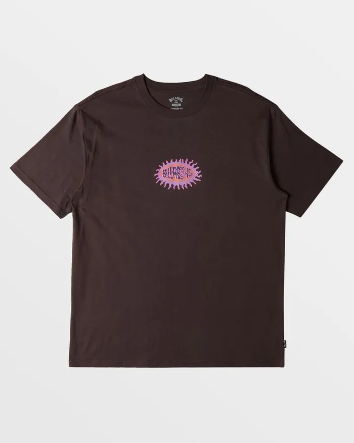Billabong Sunwarp TShirt Plum Mens TShirts Billabong Sunwarp TShirt Plum Mens TShirts