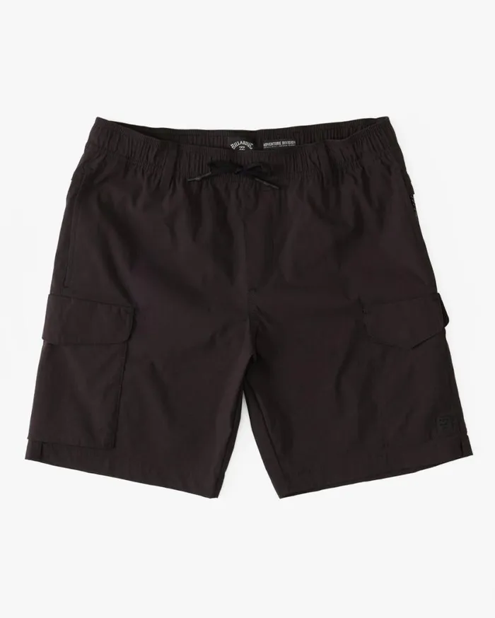 Billabong Surftrek Elastic Technical Cargo 19034 Shorts Black Mens Shorts Billabong Surftrek Elastic Technical Cargo 19034 Shorts Black Mens Shorts