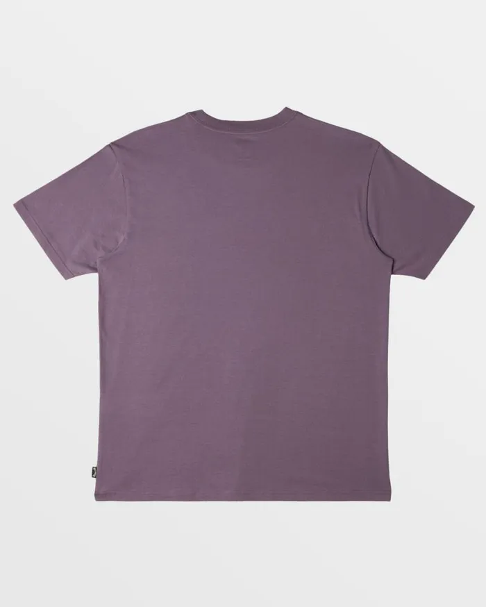 Billabong Topography TShirt Dusty Grape Mens TShirts Billabong Topography TShirt Dusty Grape Mens TShirts