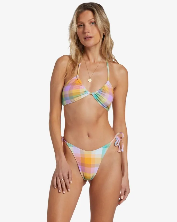 Billabong Warm Waves Tie Skimpy Hike Bikini Bottom Multi Womens Bikinis Billabong Warm Waves Tie Skimpy Hike Bikini Bottom Multi Womens Bikinis