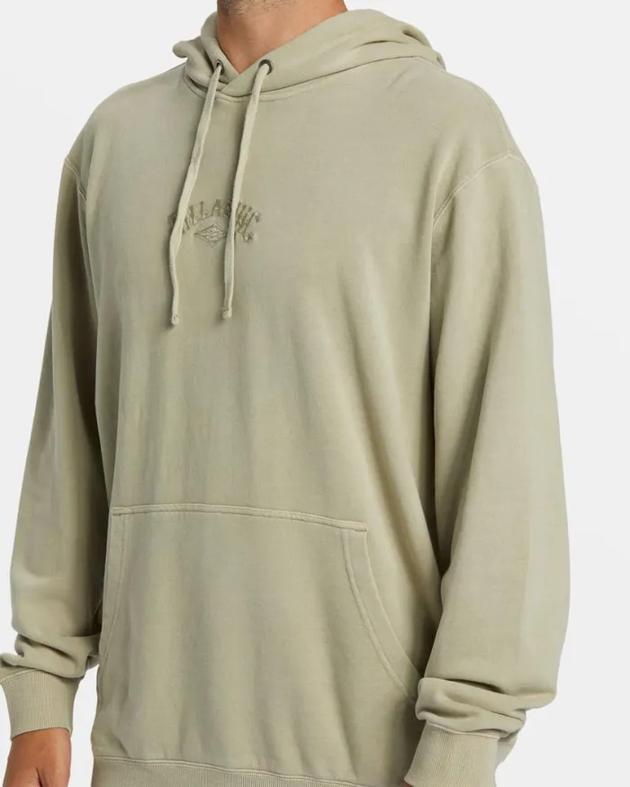 Billabong Wave Washed Hoodie Oyster Mens Hoodies and Fleece Billabong Wave Washed Hoodie Oyster Mens Hoodies and Fleece