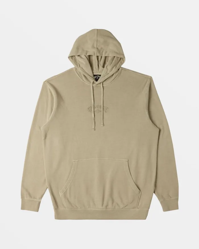 Billabong Wave Washed Hoodie Oyster Mens Hoodies and Fleece Billabong Wave Washed Hoodie Oyster Mens Hoodies and Fleece