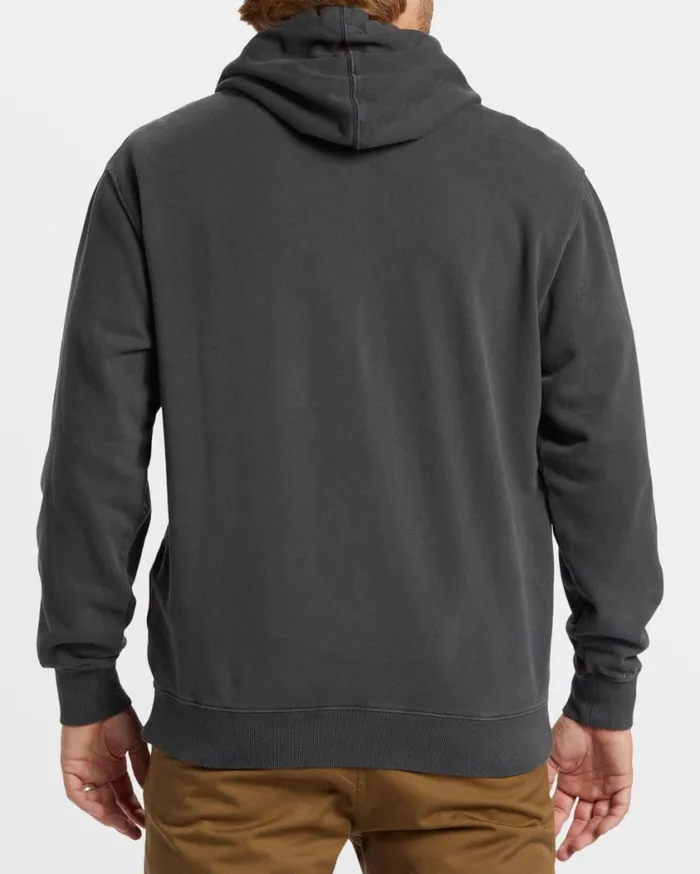 Billabong Wave Washed Hoodie Raven Mens Hoodies and Fleece Billabong Wave Washed Hoodie Raven Mens Hoodies and Fleece