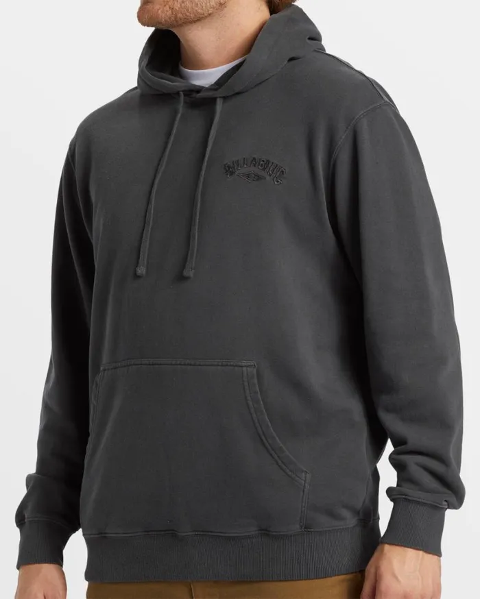 Billabong Wave Washed Hoodie Raven Mens Hoodies and Fleece Billabong Wave Washed Hoodie Raven Mens Hoodies and Fleece