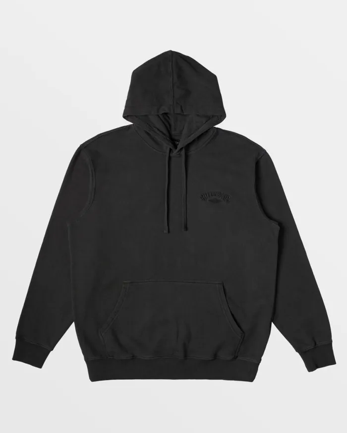 Billabong Wave Washed Hoodie Raven Mens Hoodies and Fleece Billabong Wave Washed Hoodie Raven Mens Hoodies and Fleece