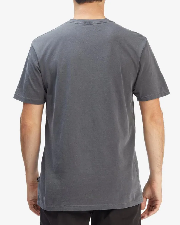 Billabong Wave Washed Short Sleeve TShirt Charcoal Mens TShirts Billabong Wave Washed Short Sleeve TShirt Charcoal Mens TShirts