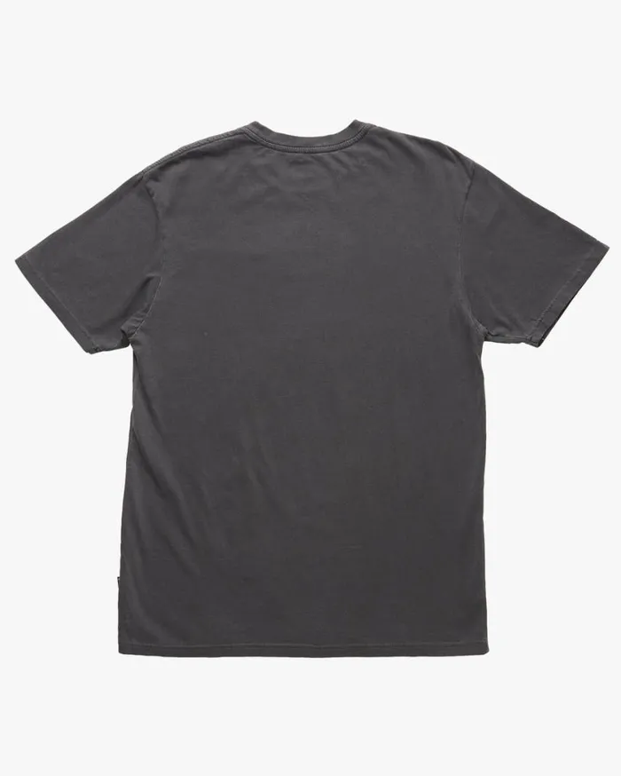 Billabong Wave Washed Short Sleeve TShirt Charcoal Mens TShirts Billabong Wave Washed Short Sleeve TShirt Charcoal Mens TShirts