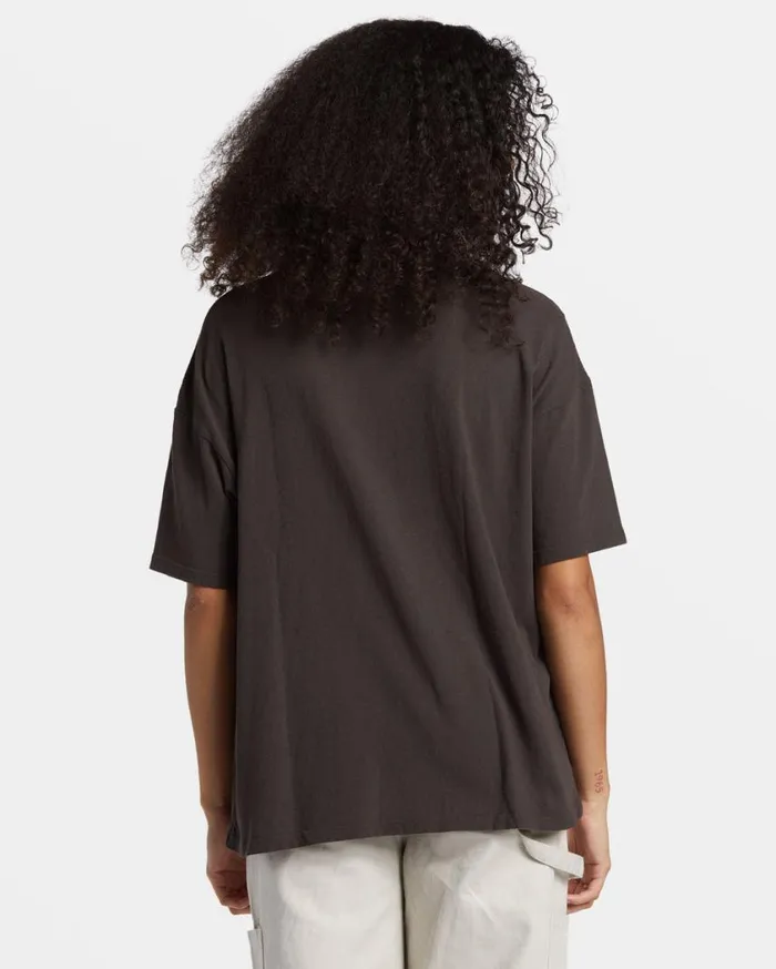 Billabong We Are Dreaming TShirt Off Black Womens Tops Billabong We Are Dreaming TShirt Off Black Womens Tops