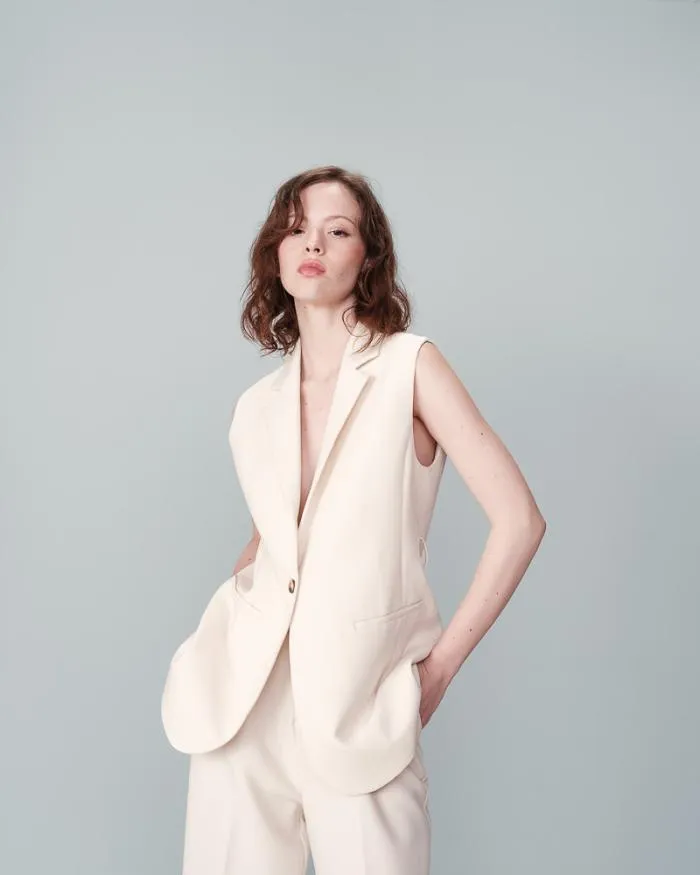 BLAZER ECRU NOMMY Shop Grace and Mila Blazers