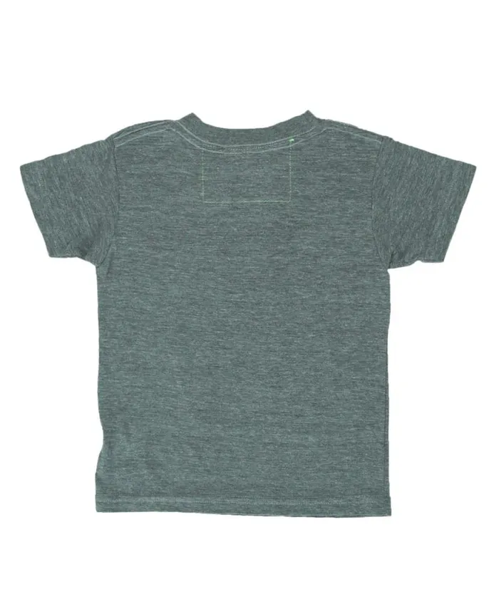 Bolt Tee 8211 Heather Grey Kids Aviator Nation Tees