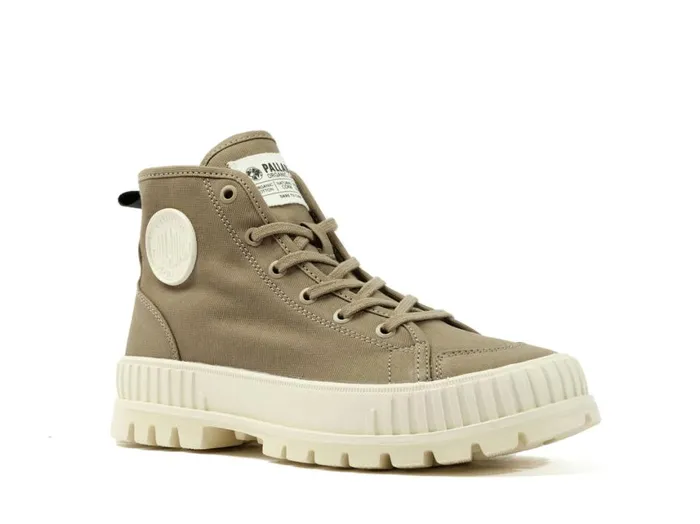 Boots Kids PALLADIUM PALLASHOCK ORGANIC 2 Dusky Green Boots Kids PALLADIUM PALLASHOCK ORGANIC 2 Dusky Green
