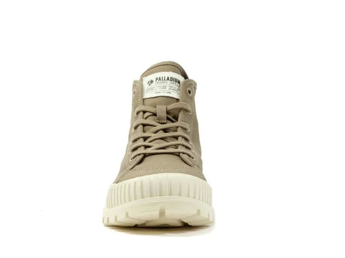 Boots Kids PALLADIUM PALLASHOCK ORGANIC 2 Dusky Green Boots Kids PALLADIUM PALLASHOCK ORGANIC 2 Dusky Green