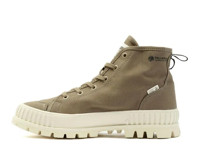 Boots Kids PALLADIUM PALLASHOCK ORGANIC 2 Dusky Green Boots Kids PALLADIUM PALLASHOCK ORGANIC 2 Dusky Green