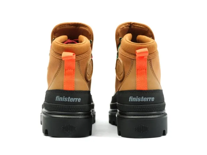 Boots Kids PALLADIUM PALLATROOPER HIKER WP X FINISTERRE Apple Cinammon Boots Kids PALLADIUM PALLATROOPER HIKER WP X FINISTERRE Apple Cinammon