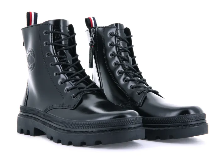 Boots Kids PALLADIUM PALLATROOPER OFF1 Blackblack Boots Kids PALLADIUM PALLATROOPER OFF1 Blackblack