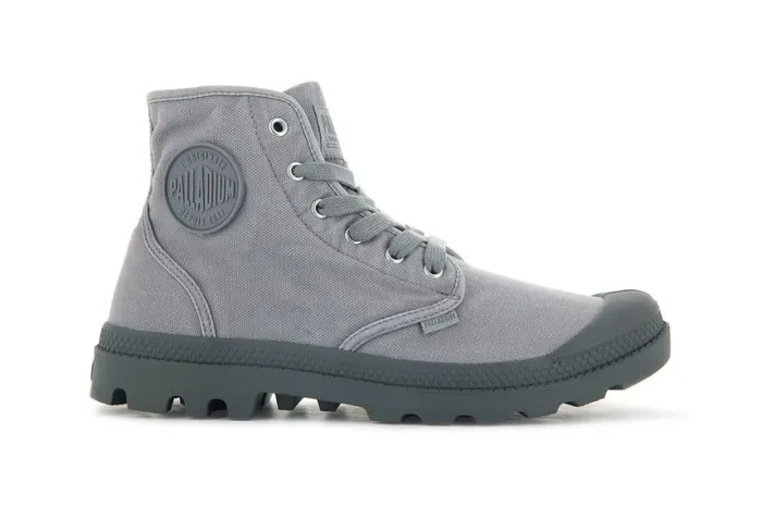 Boots Men PALLADIUM PAMPA HI Gray Flannel