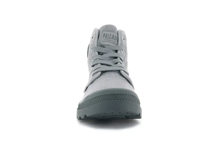 Boots Men PALLADIUM PAMPA HI Gray Flannel Boots Men PALLADIUM PAMPA HI Gray Flannel