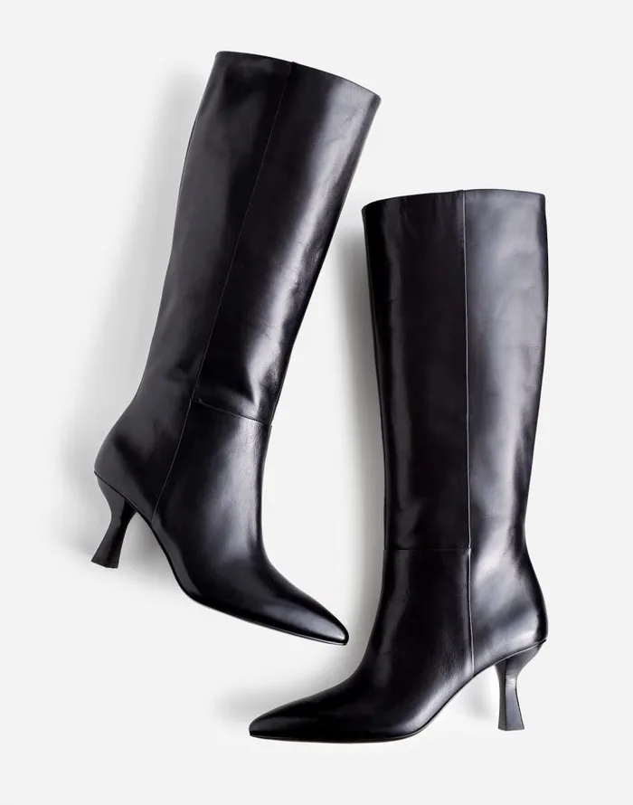 Boots Women Madewell The Justine Knee Boot True Black