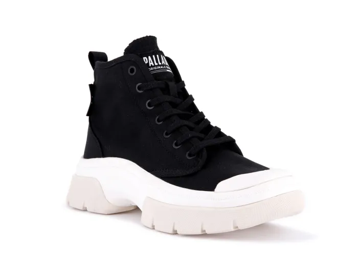 Boots Women PALLADIUM PALLAWAVE Blackmarshmallow Boots Women PALLADIUM PALLAWAVE Blackmarshmallow