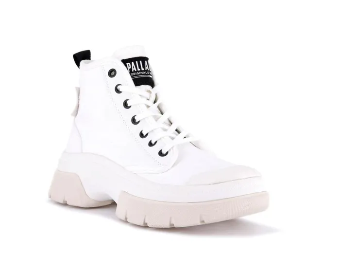 Boots Women PALLADIUM PALLAWAVE Star White Boots Women PALLADIUM PALLAWAVE Star White