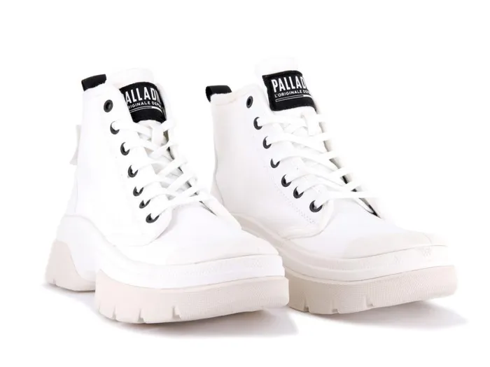 Boots Women PALLADIUM PALLAWAVE Star White Boots Women PALLADIUM PALLAWAVE Star White