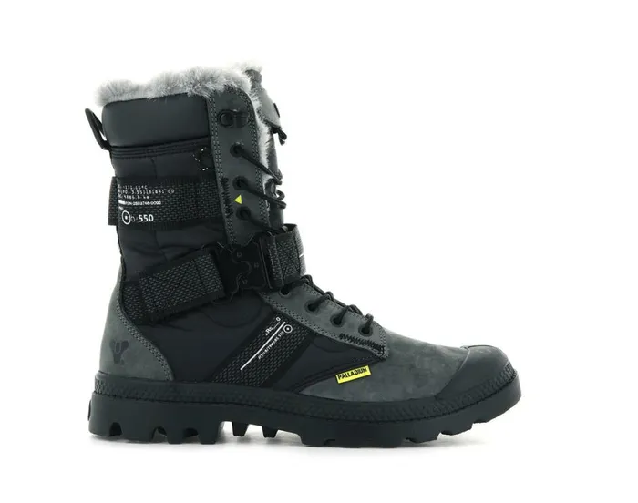 Boots Women PALLADIUM PAMPA EUROPA TACTICAL X DESTINY Blackraven