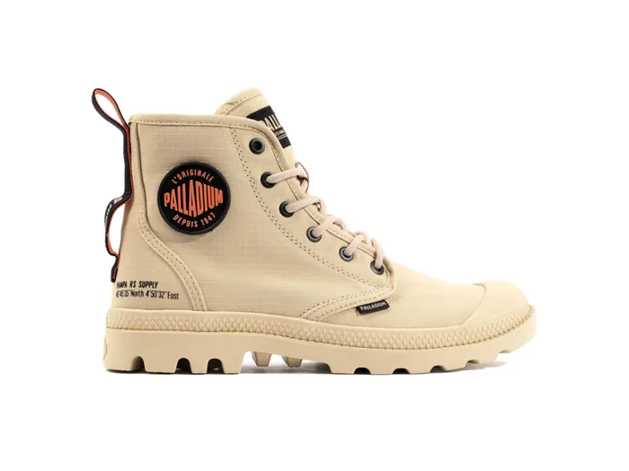 Boots Women PALLADIUM PAMPA HI SUPPLY RS Desert