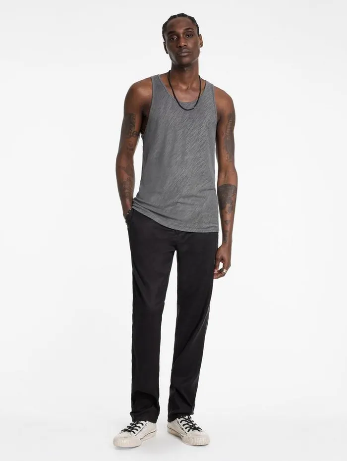 BROOME TANK Grey Stone Men John Varvatos TShirts