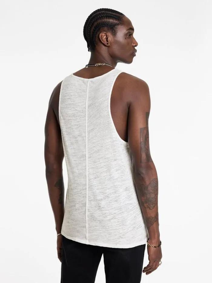 BROOME TANK White Men John Varvatos TShirts