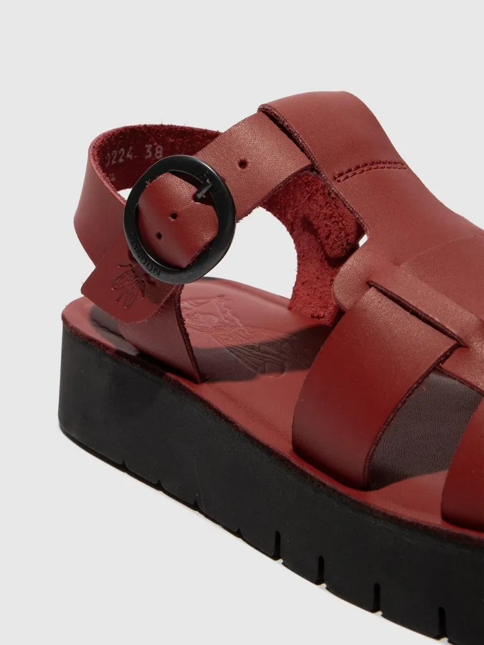 Buckle Sandals SUDY246FLY INTENSE RUST Women Fly London Sandals