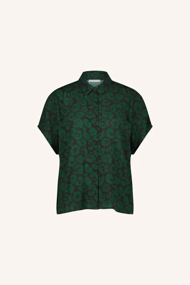 ByBar Blouses Vrouwelijk Karly Spotted Blouse Spotted Print ByBar Blouses Vrouwelijk Karly Spotted Blouse Spotted Print