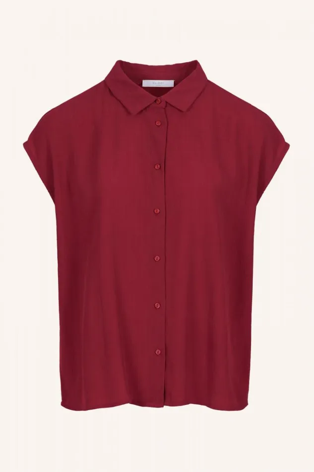 ByBar Blouses Vrouwelijk Kiek Viscose Top Grenache ByBar Blouses Vrouwelijk Kiek Viscose Top Grenache