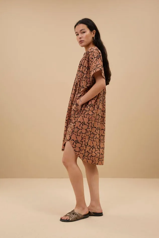 ByBar Jurken Vrouwelijk Amber Anika Dress Anika Print