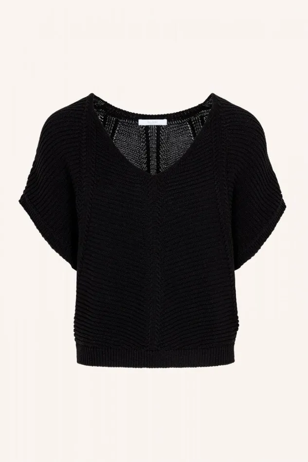 ByBar Truien Vrouwelijk New Ale Top Jet Black ByBar Truien Vrouwelijk New Ale Top Jet Black