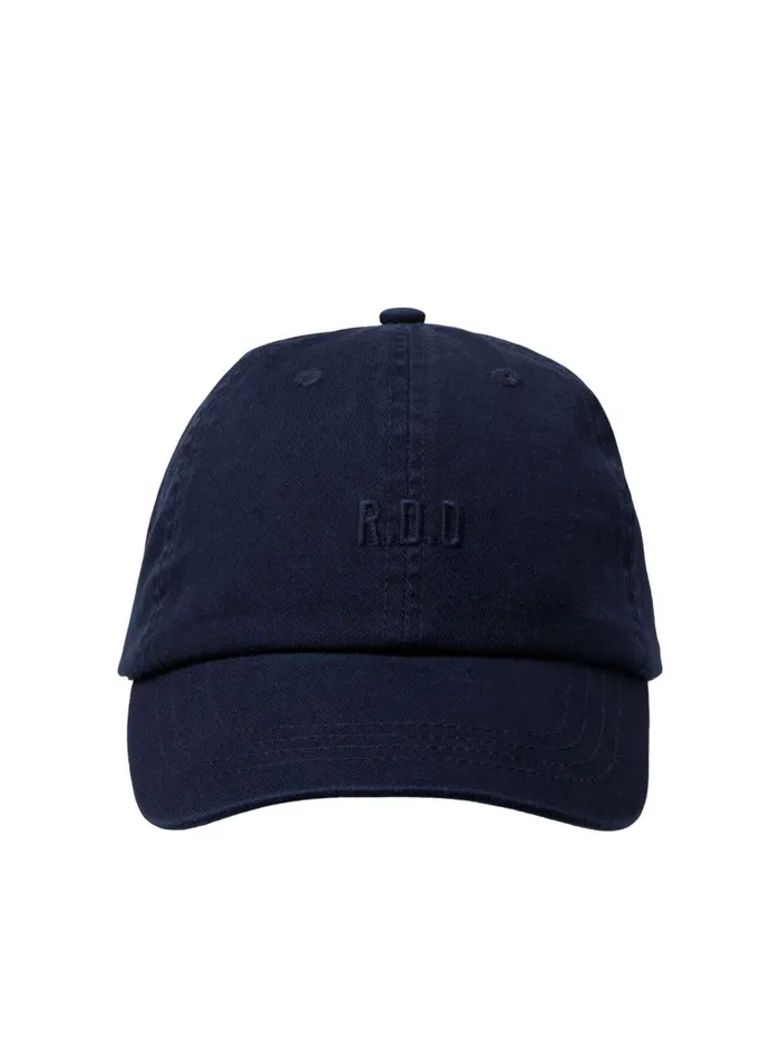 Caps JACK and JONES Mens RDD EMBROIDERY DAD CAP Blue Navy Blazer