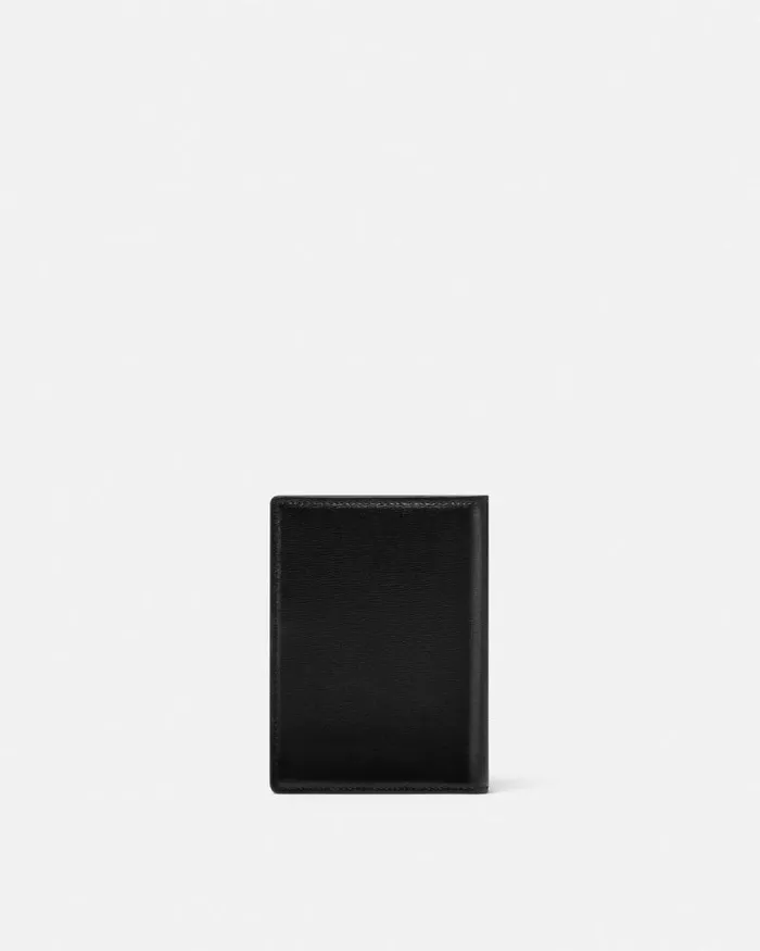 Cargo Bifold Wallet Blacksilver Men Versace Wallets