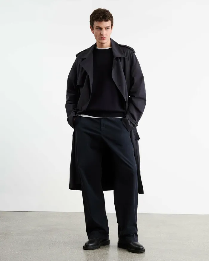 CARSEN PANT Dark Brown Men Nili Lotan Pants and Shorts