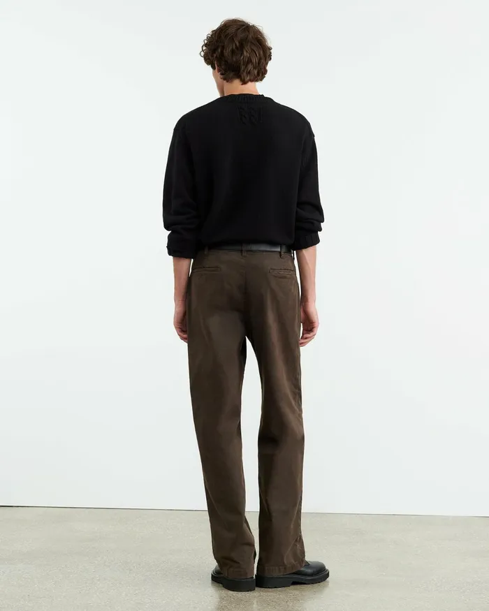 CARSEN PANT Dark Brown Men Nili Lotan Pants and Shorts