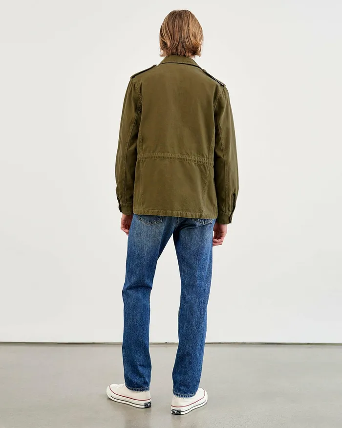 CHARLIE JACKET Uniform Green Men Nili Lotan Jackets and Coats