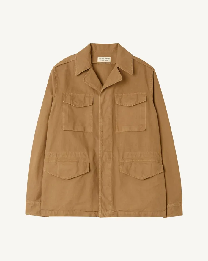 CHARLIE JACKET Uniform Green Men Nili Lotan Jackets and Coats