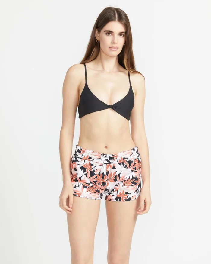 Check Mate 2 Boardshorts 8211 Electric Coral Womens Volcom Swim