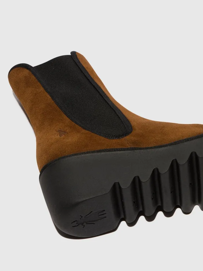 Chelsea Ankle Boots BYRO395FLY CAMEL Women Fly London Ankle Boots