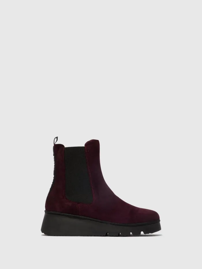 Chelsea Ankle Boots PATY405FLY WINE Women Fly London Ankle Boots